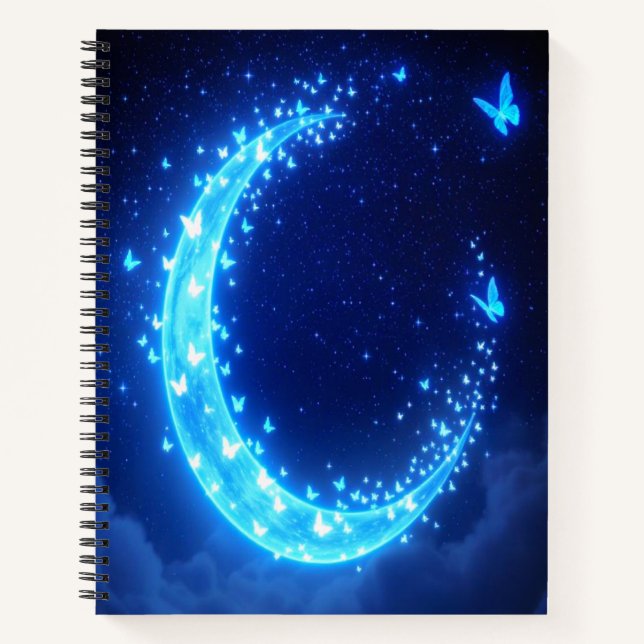 Moonlit Butterfly Journal - Carnet magique (Devant)