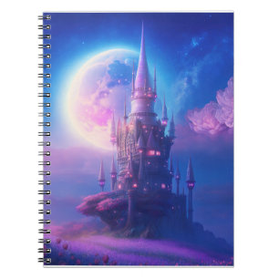 Moonlit Castle Dreams Notebook