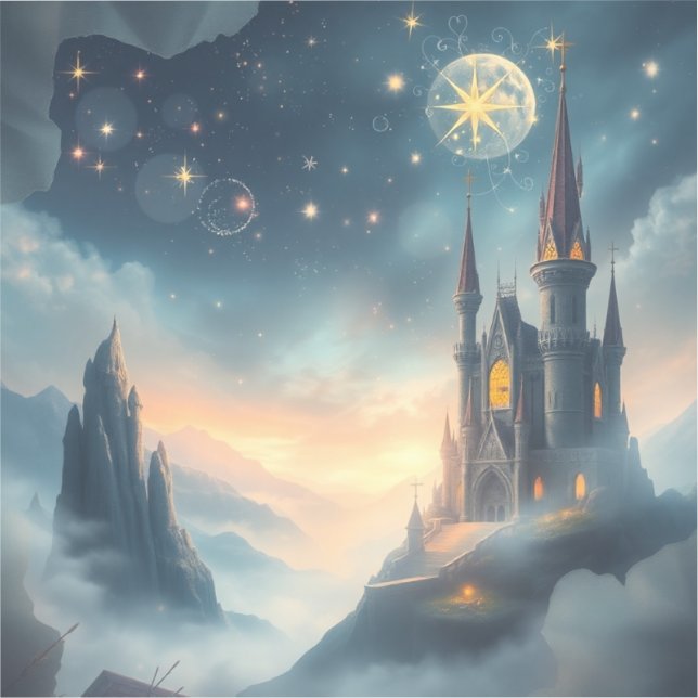  Moonlit Celestial Castle (Front)