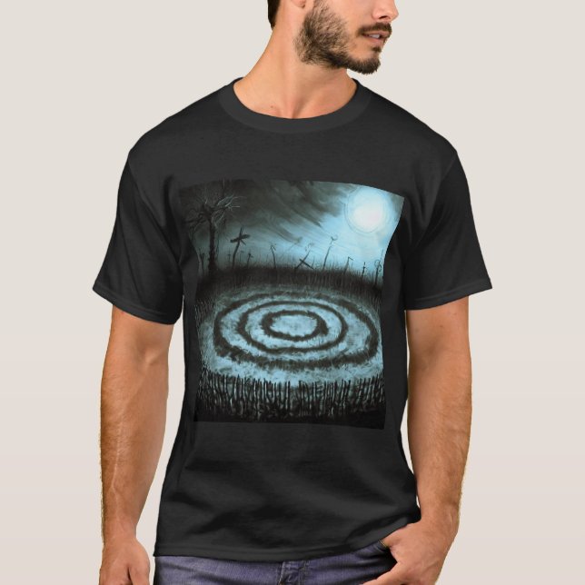 Moonlit Circles T-Shirt (Front)