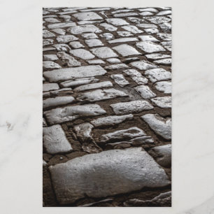 Moonlit Cobblestones Stationery