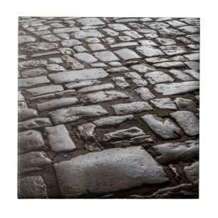 Moonlit Cobblestones Tile