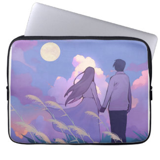 Moonlit Companionship Laptop Sleeve