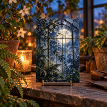 Moonlit Conservatory Art Print