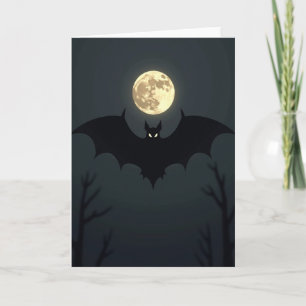 Moonlit Creatures Gaze Card