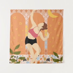 Moonlit Dance Tapestry