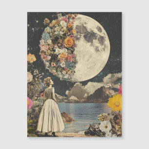 Moonlit Elegance - Woman with Moon (2)
