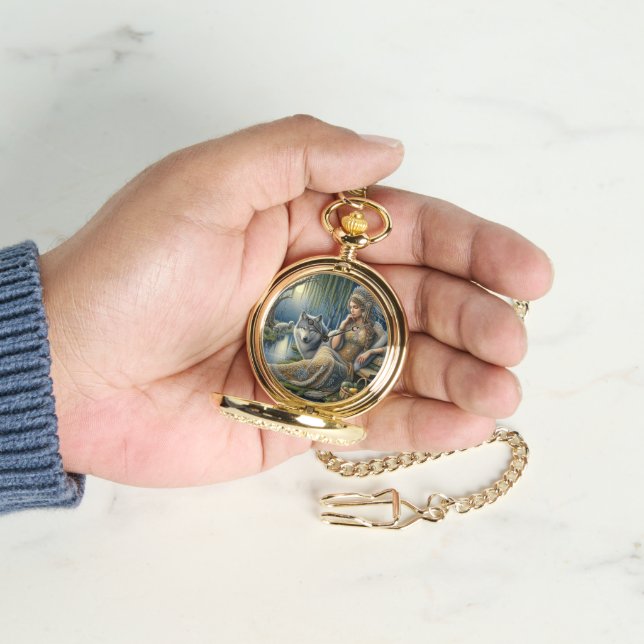 Moonlit Enchantment in the Mystic Forest Watch (Hand)