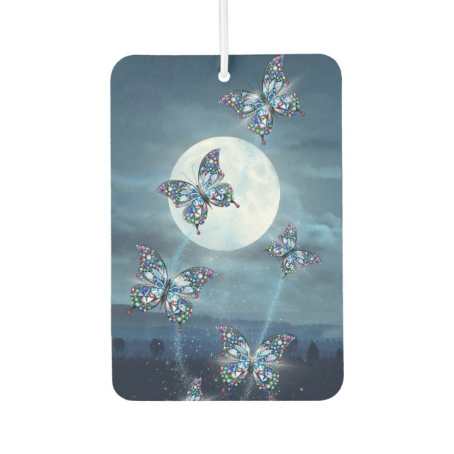 Moonlit Flutter Air Freshener (Front)