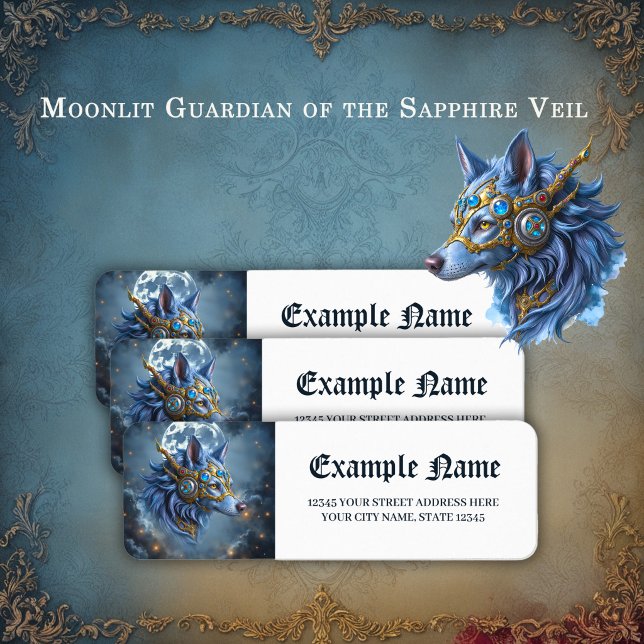 Moonlit Guardian of the Sapphire Veil.  (Creator Uploaded)