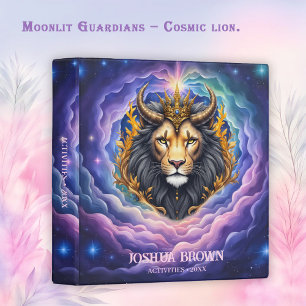Moonlit Guardians – Cosmic lion.  Binder