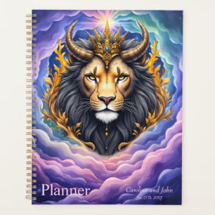 Moonlit Guardians – Cosmic lion. Planner