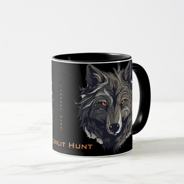 Moonlit Hunt Mug (Front Right)