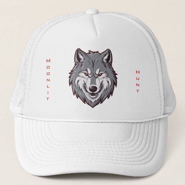 Moonlit Hunt Trucker Hat (Front)