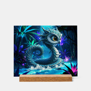 Moonlit Jungle Guardian – Enchanted Owl Acrylic Sign