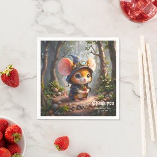 Moonlit Keeper of Tiny Wonders. Napkin