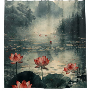Moonlit Lotus Lake (2)