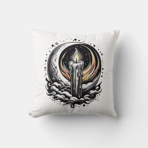 Moonlit Magic Throw Pillow