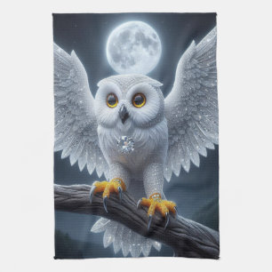 Moonlit Majesty Kitchen Towel