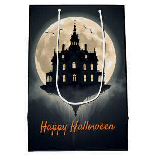 Moonlit Manor Halloween Medium Gift Bag
