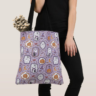 Moonlit Mischief Halloween Tote Bag