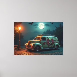 Moonlit Nostalgia Canvas Print