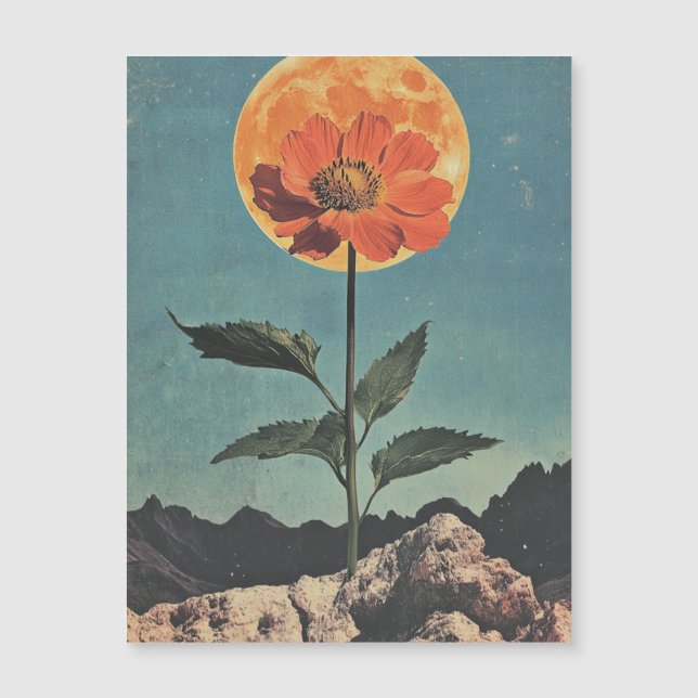 Moonlit Orange Bloom - Vintage Boho Charm (2) (Front)