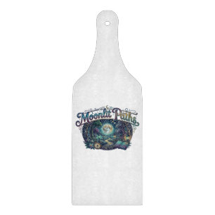 Moonlit Paths – Mystical Night Adventure Graphic T Cutting Board