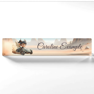 Moonlit Pixie of the Wandering Dunes. Nameplate
