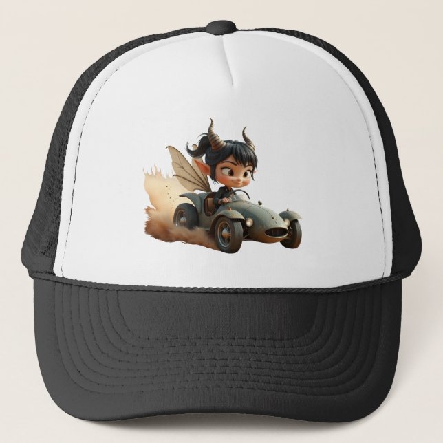 Moonlit Pixie of the Wandering Dunes.  Trucker Hat (Front)