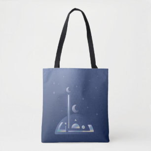 Moonlit Ramadan Tote Bag