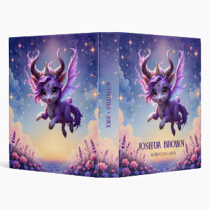 Moonlit Realm Guardian – Violet Dreamling Binder