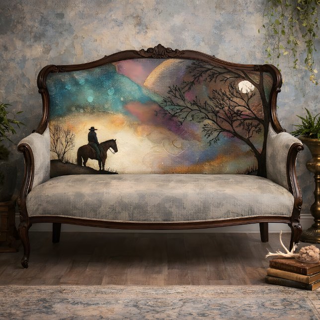 Moonlit Rider Decoupage Tissue Paper (Moonlit Rider Decoupage Tissue Paper)