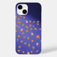 Moonlit Roses & Autumn Leaves