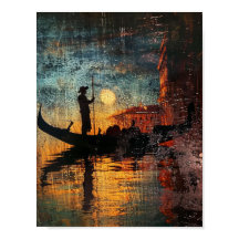 Moonlit Serenade: Venice's Whisper