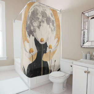 Moonlit Silhouette - Boho Vintage Elegance