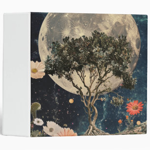 Moonlit Tree & Blossoms Binder