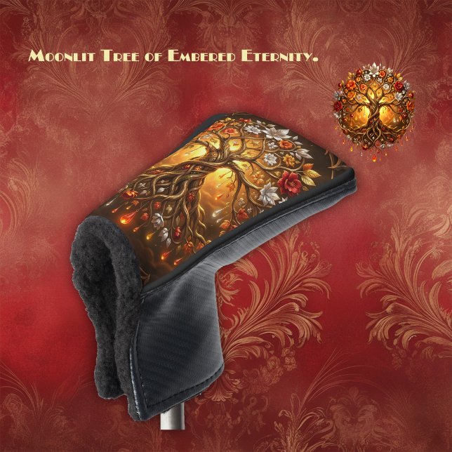 Moonlit Tree of Embered Eternity Golf Head Cover (Creator Uploaded)