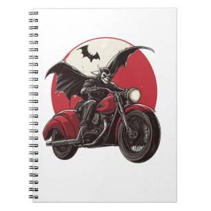 Moonlit Vampire Ride Notebook