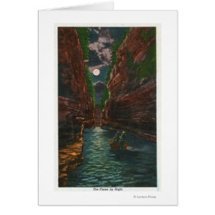 Moonlit View of the Flume