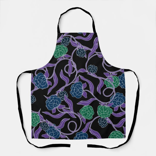 Moonlit Vine - Mysticool Collection Apron (Front)