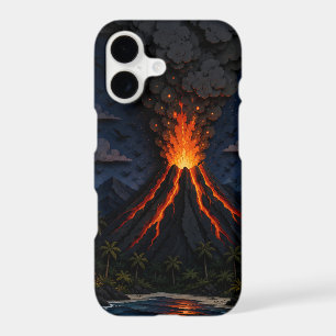 Moonlit Volcano
