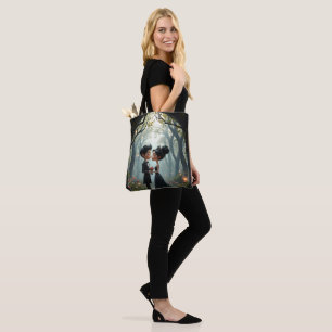 Moonlit Vows – A Cute Gothic Wedding Moment. Tote Bag