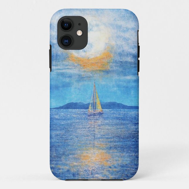 Moonlit Voyage Mobile Case (Back)