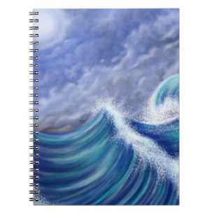 Moonlit Waves Notebook