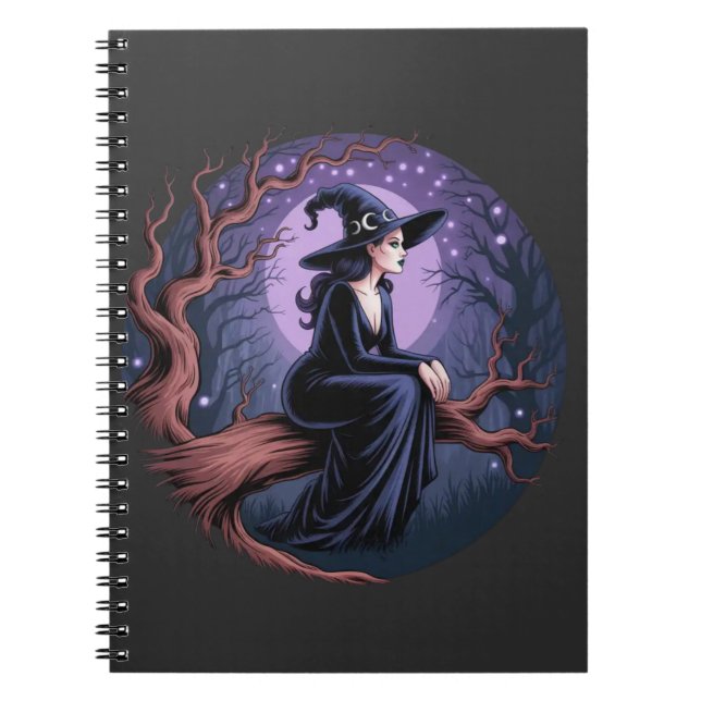 Moonlit Witch Notebook (Front)