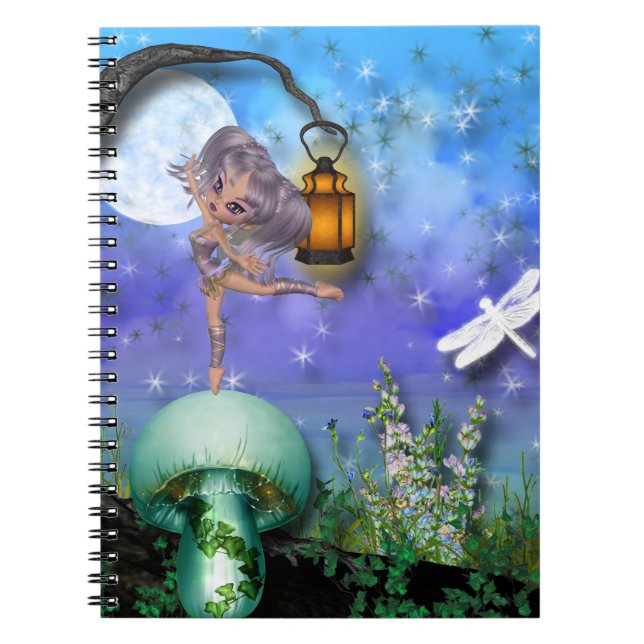 MOONLITE DANCE  NOTEBOOK (Front)