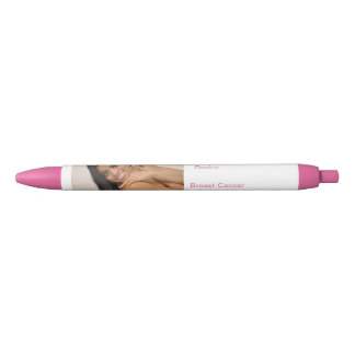 Moonlites Desire Breast Cancer Awareness Black Ink Pen