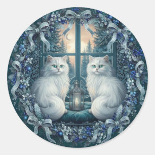 MoonLitWinter Classic Round Sticker