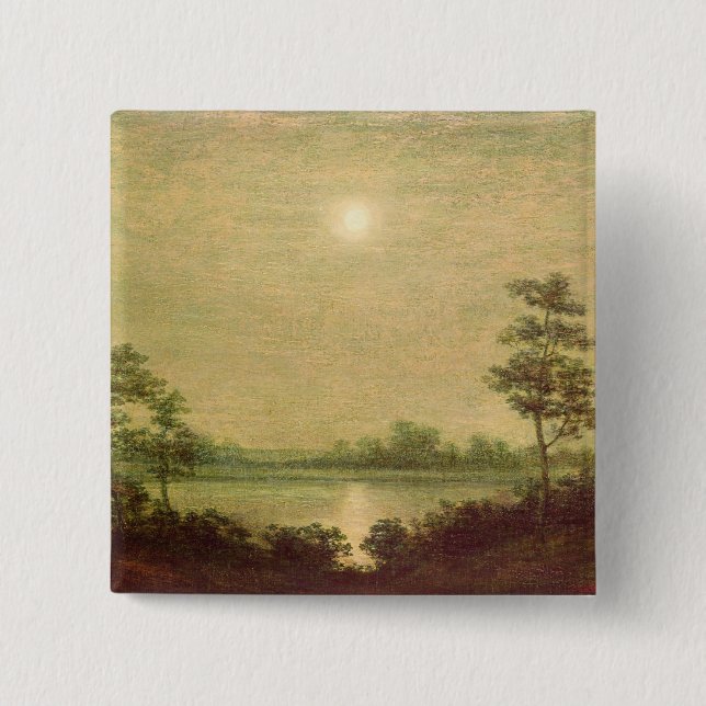 Moonrise 2 Inch Square Button (Front)